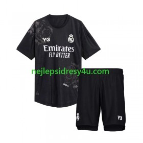 Fotbalový Dres Real Madrid Y3 Brankářské Dětské Čtvrtý 2023/24